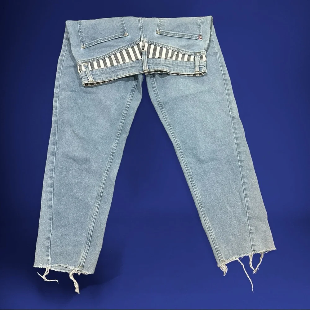 BDG Urban Outfitters Girlfriend Jeans Women's 30 Light Wash High Rise Button Fly - Picture 2 of 4